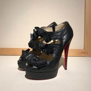 Louboutin 120 Madam Butterfly.  Size 38.5